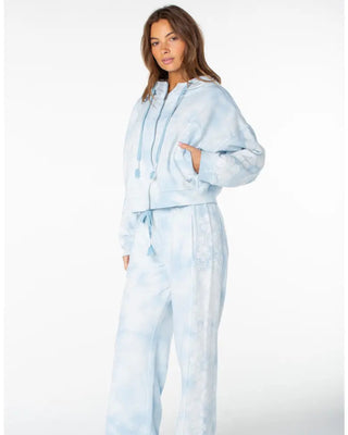 Roxy Women's Fringing Reefs Zip Hoodie - Cerulean