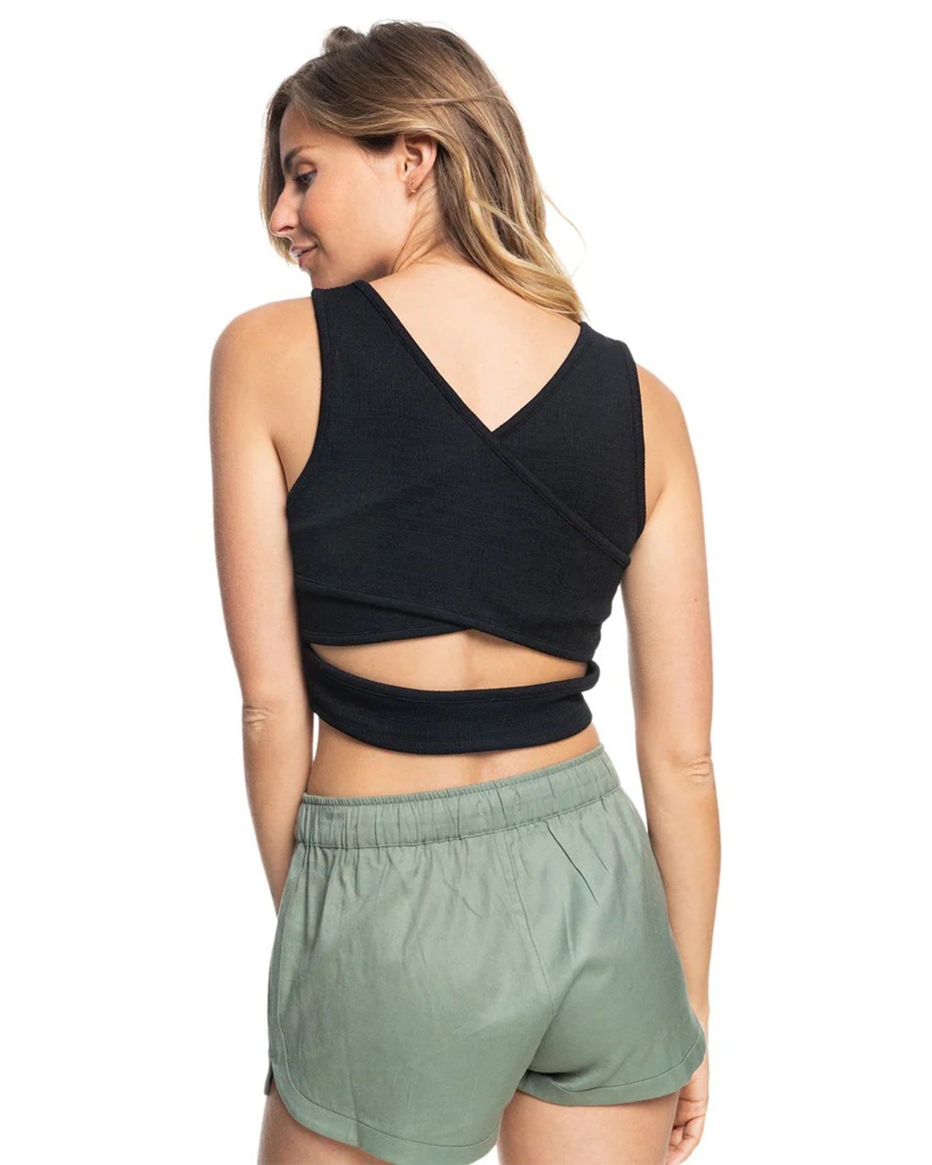 Roxy Women's Good Keepsake Crop Top