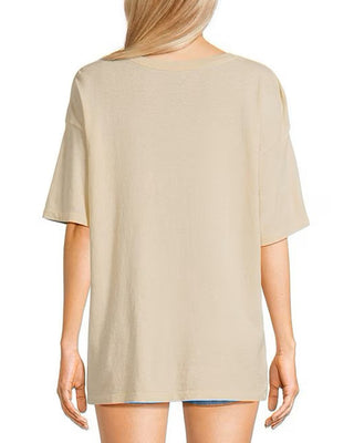 Roxy Women's Grateful For Nature Short Sleeve T-Shirt - Parchment