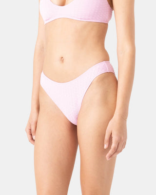 Roxy Women's Haleiwa Scoop Cheeky Bikini Bottom - Lilac Sachet