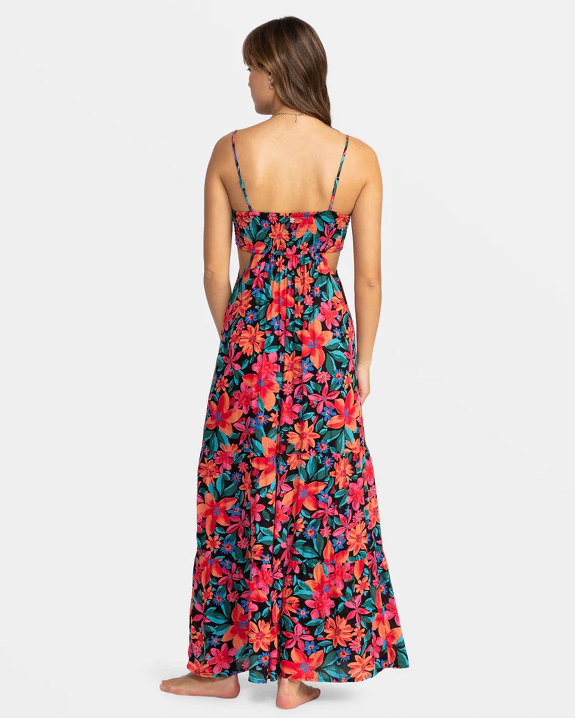 Roxy Women's Hot Tropics Flowy Maxi Dress