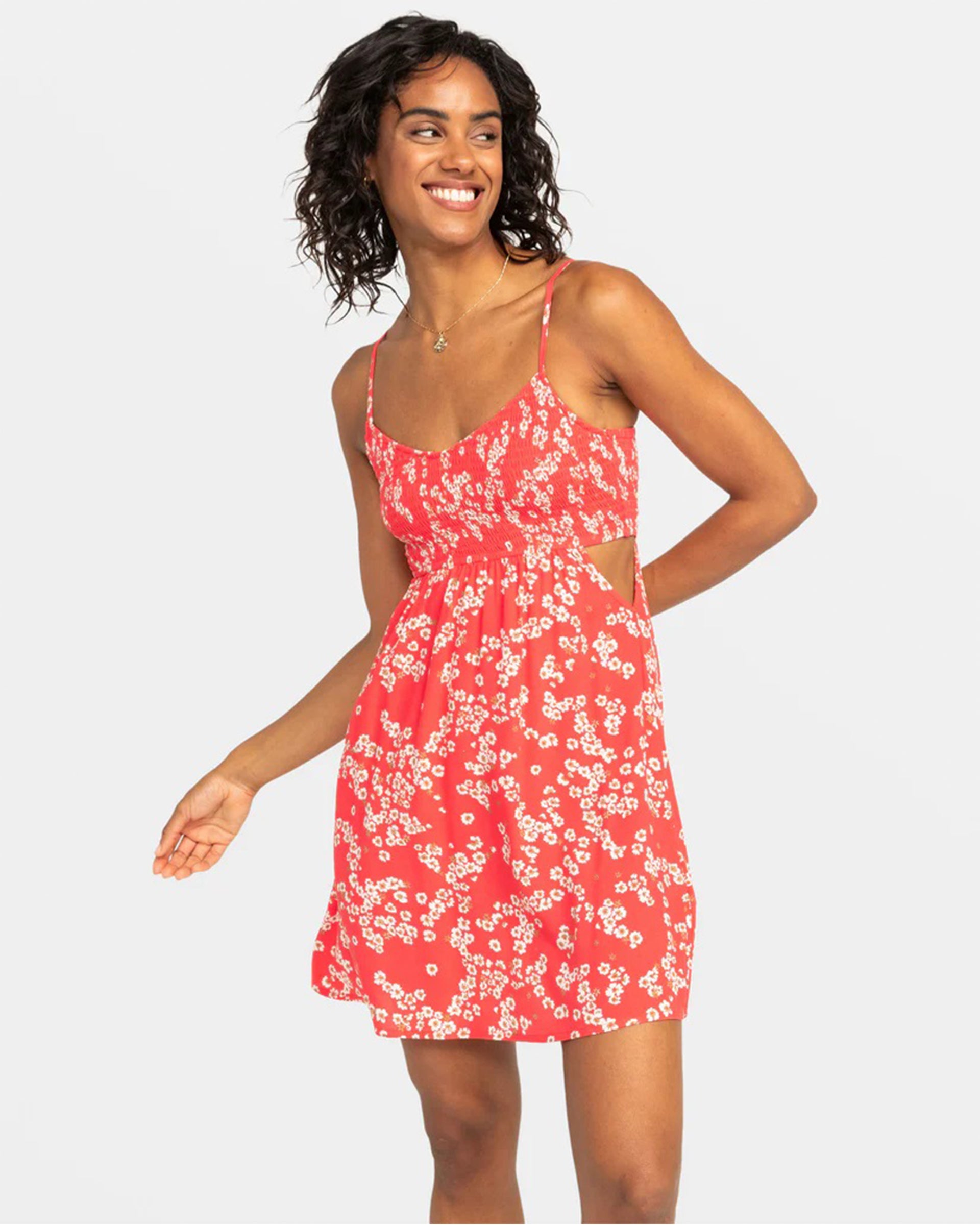 Roxy Women's Hot Tropics Flowy Mini Dress