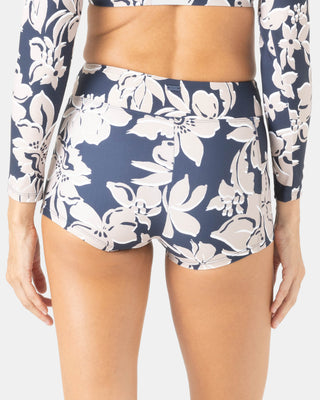Roxy Women's Island Time V Front Swim Shorts - Mood Indigo
