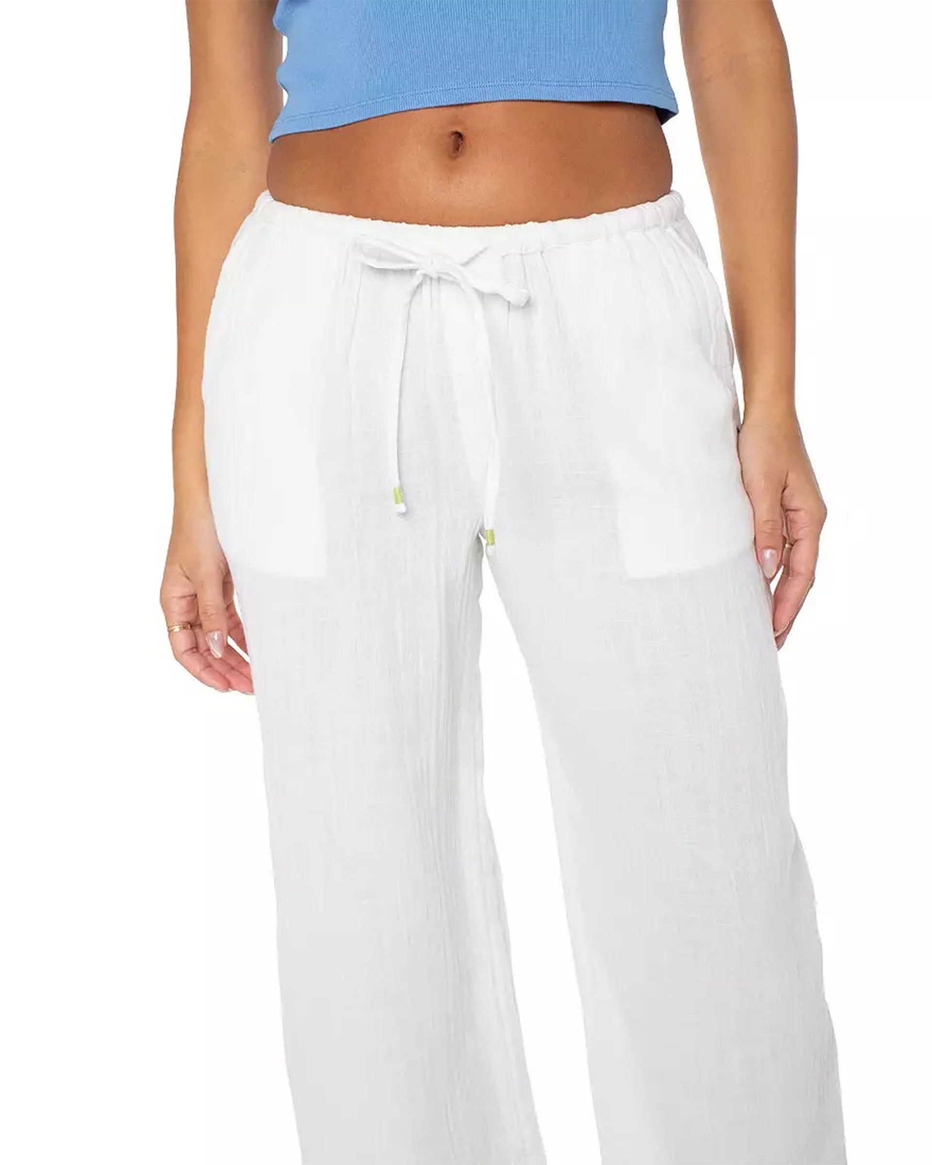 Roxy Women's Iyla Pant - Cloud Dancer