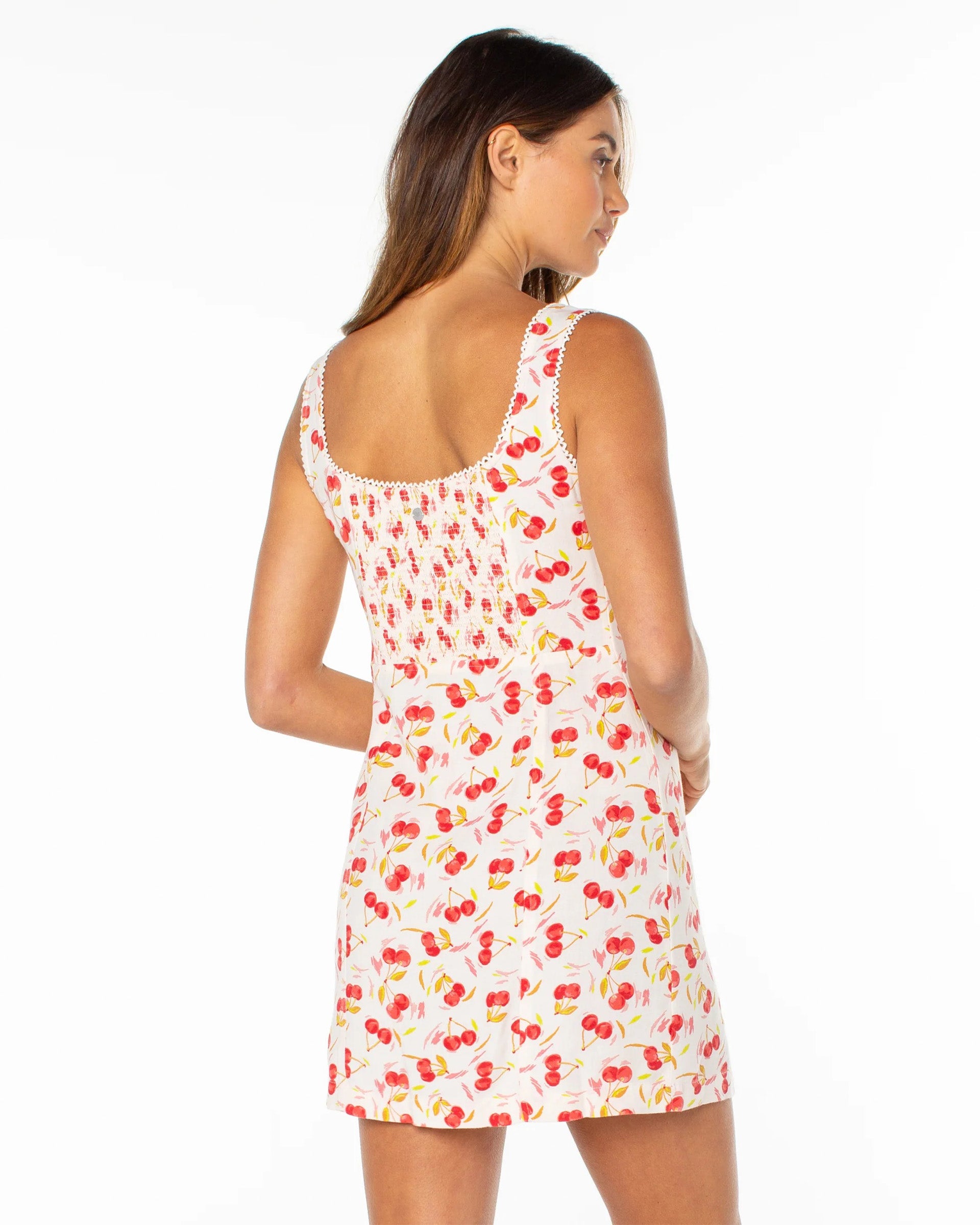 Roxy Women's Kayla Mini Dress - Hibiscus Cherry On Top