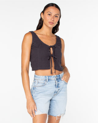 Roxy Women's Kayla Tank Top - Phantom Black