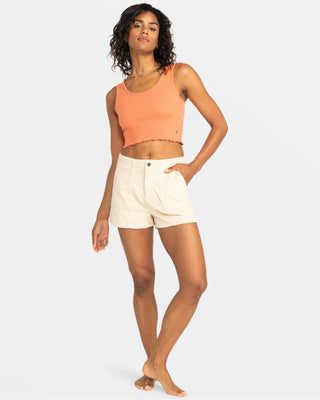 Roxy Women's Keep It Wavy Ribbed Tank Top