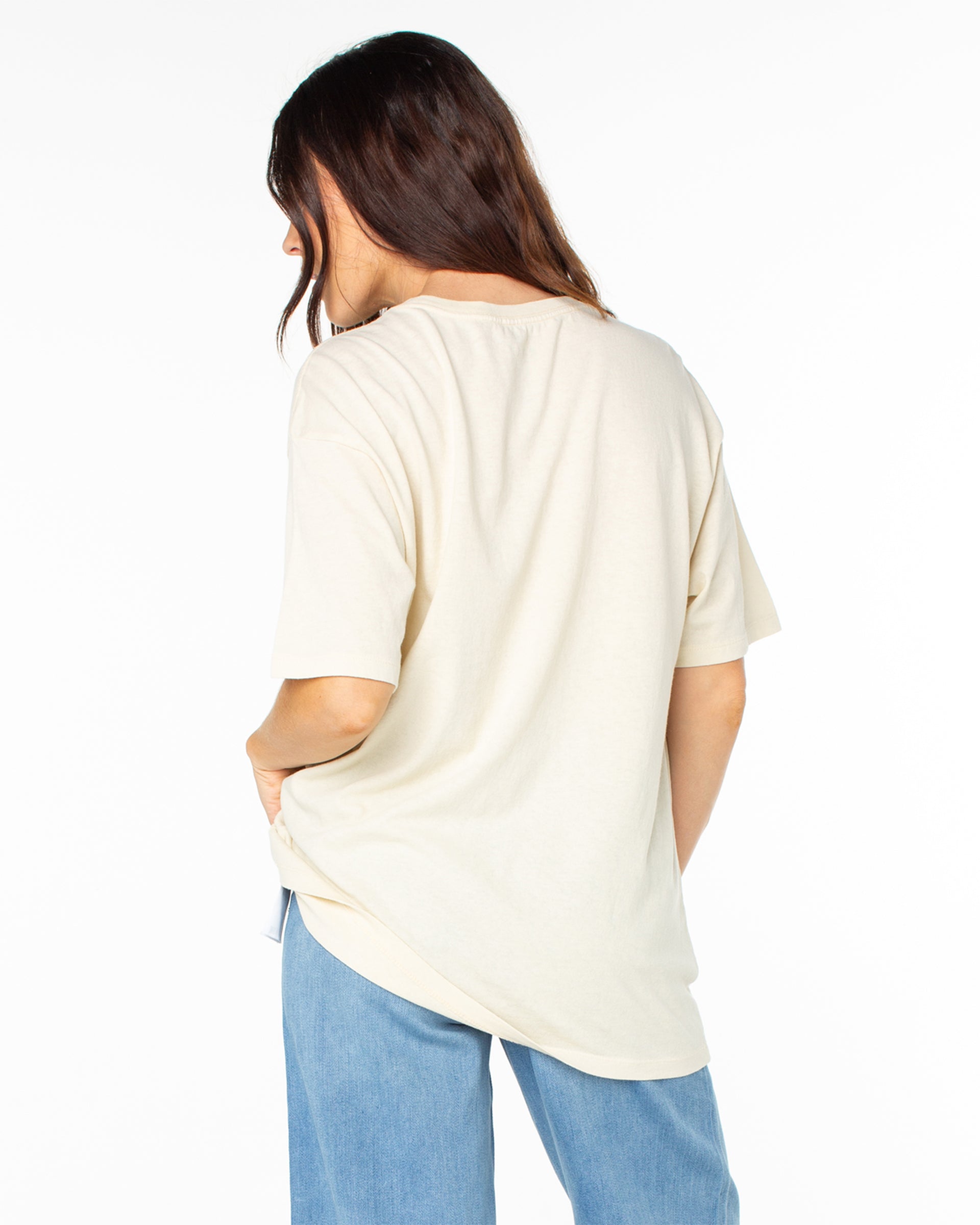 Roxy Women's Ko'olau Scenic Short Sleeve T-Shirt - Parchment