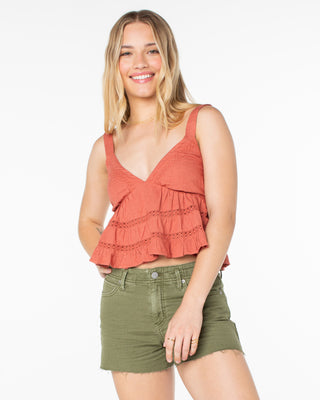 Roxy Women's Layla Tank Top - Aragon
