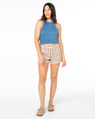 Roxy Women's Meant To Be Top - Captains Blue Solid