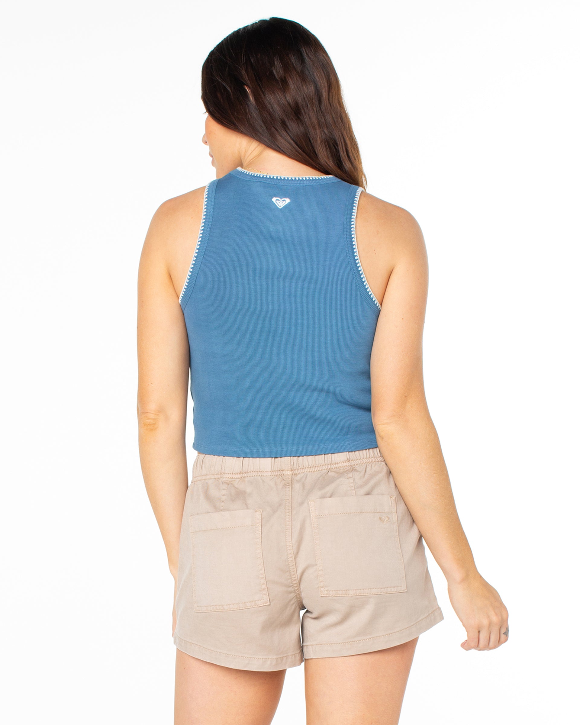 Roxy Women's Meant To Be Top - Captains Blue Solid