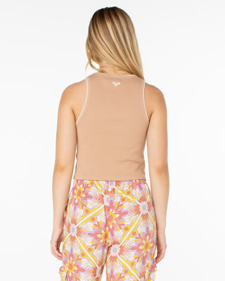 Roxy Women's Meant To Be Top - Praline Solid