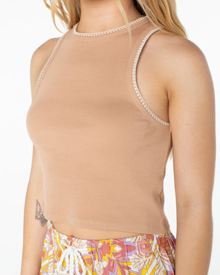Roxy Women's Meant To Be Top - Praline Solid