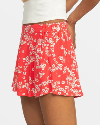 Roxy Women's Midnight Avenue Relaxed Fit Printed Shorts