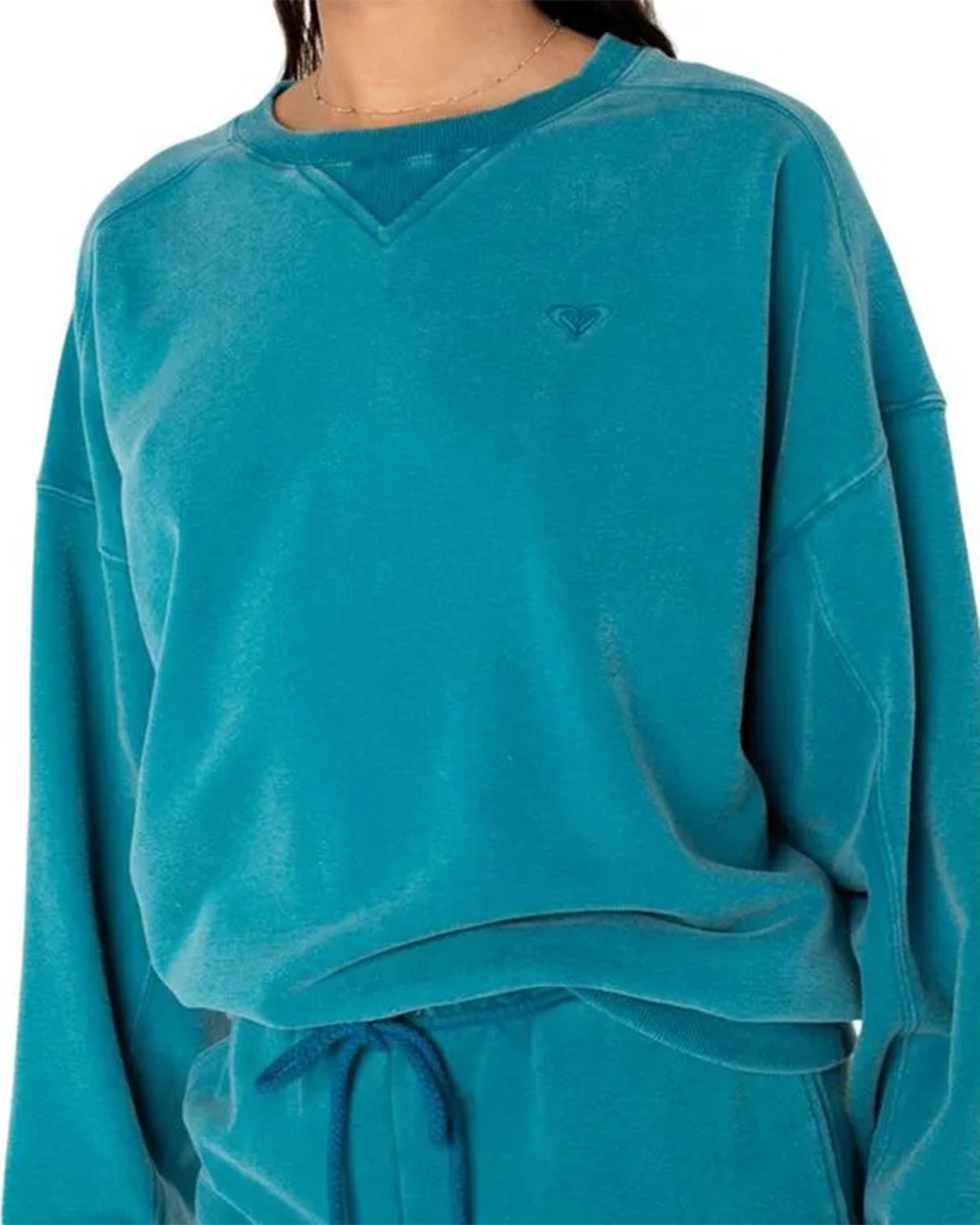 Oasis Haze Crewneck Sweatshirt - Deep Lagoon – Jack's Surfboards