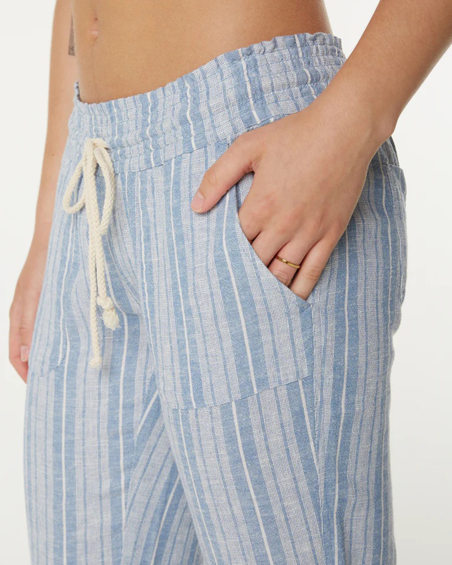 Oceanside Striped Pant - Riviera Indigo Lisbon Stripe – Jack's