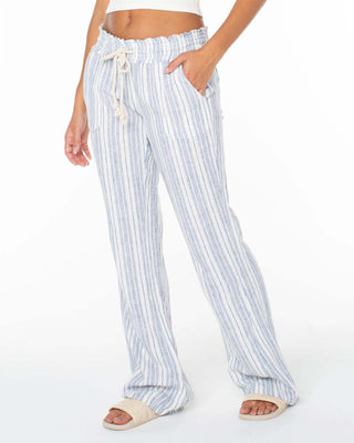 Oceanside Striped Pant - Blue Horizon Lisbon Stripe