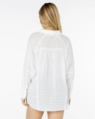 Roxy Women's Out Of Office Shirt - White