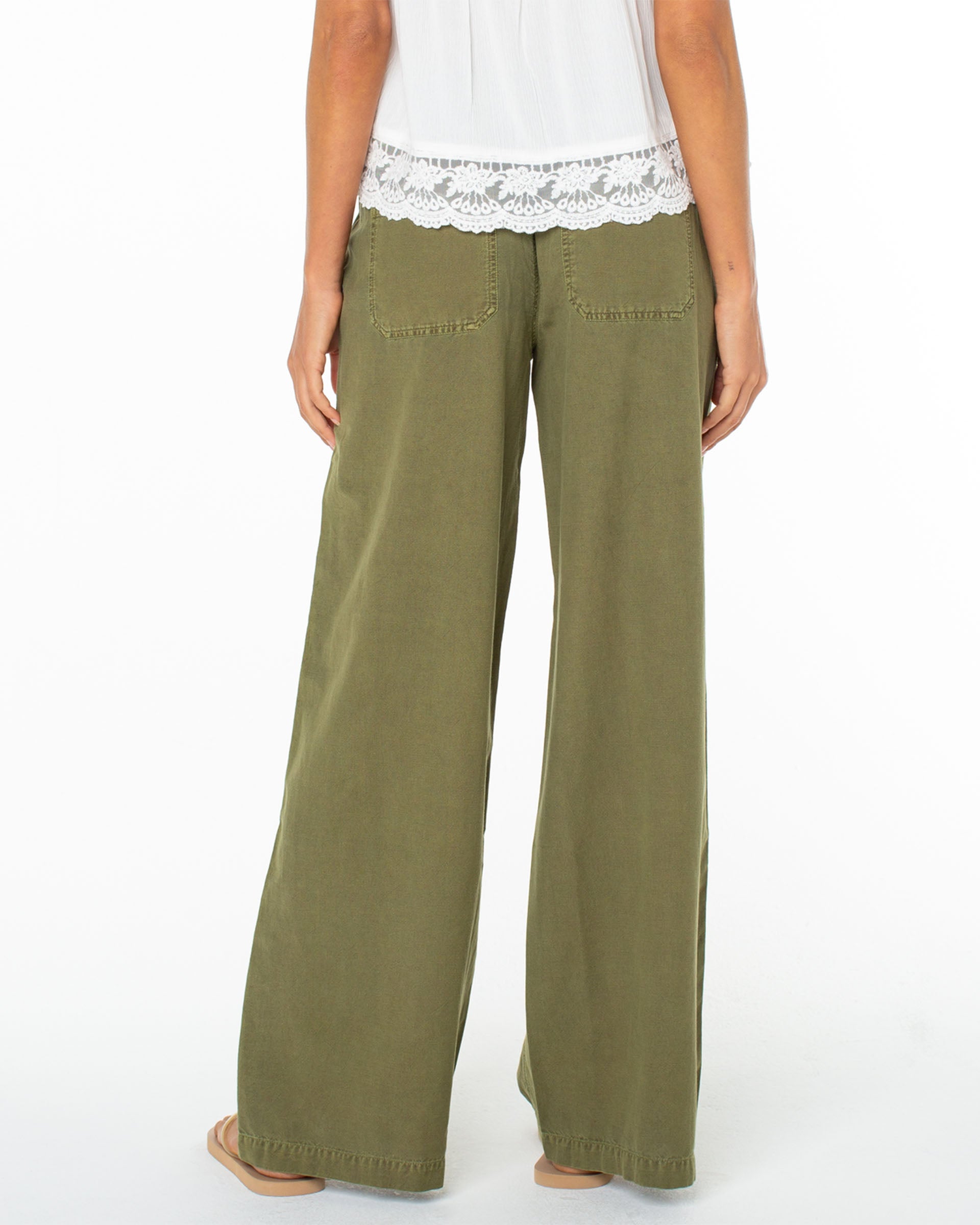 Roxy Women's Paddle On Pant - Olive Branch Solid