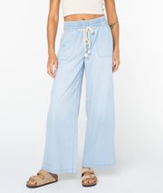 Roxy Women's Paddle On Pant - Beached Wash Denim