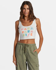 Roxy Women's Para Paradise Cropped Tank Top