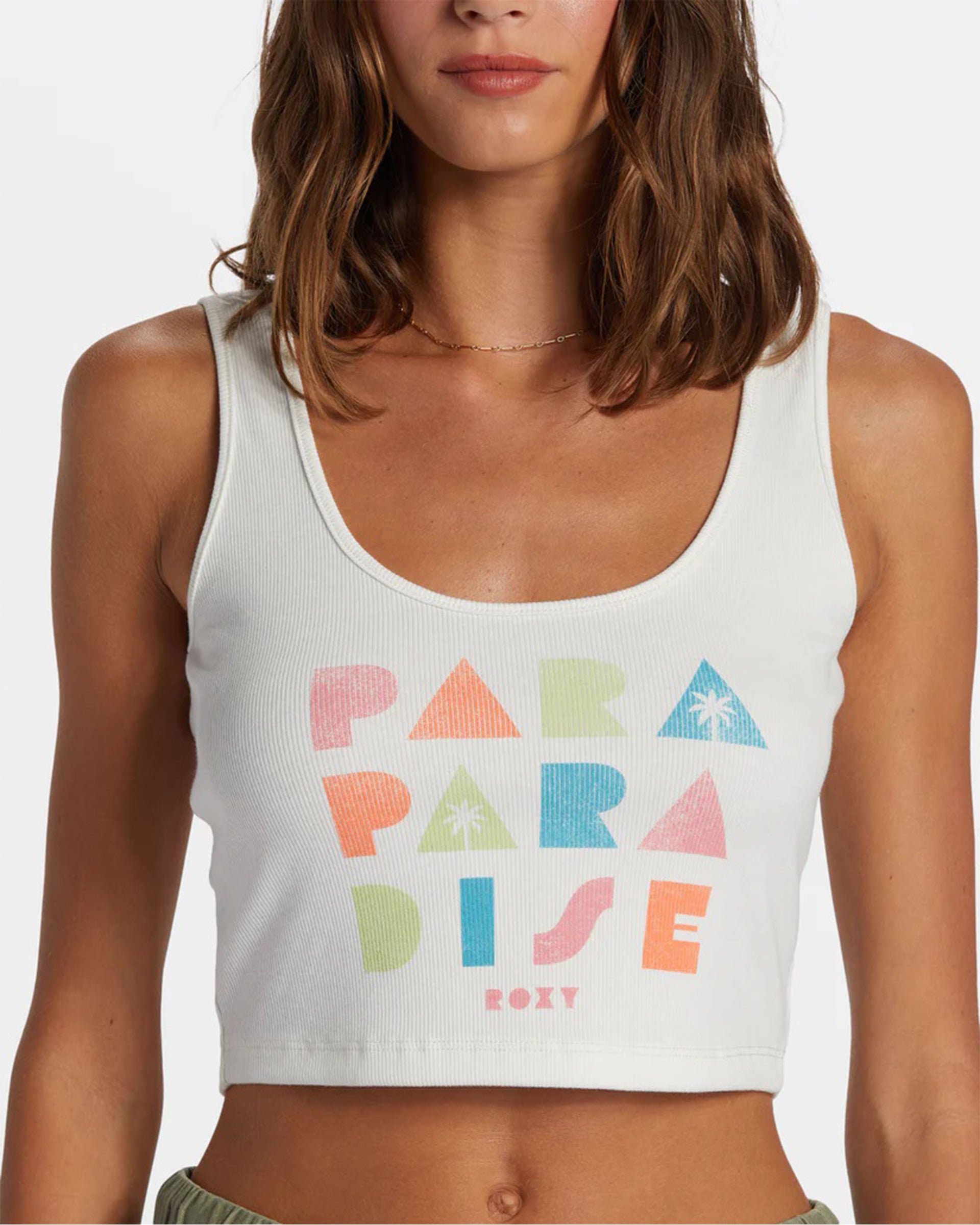 Roxy Women's Para Paradise Cropped Tank Top