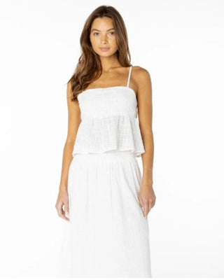 Roxy Women's Pierside Tank Top - Coconut Milk Solid