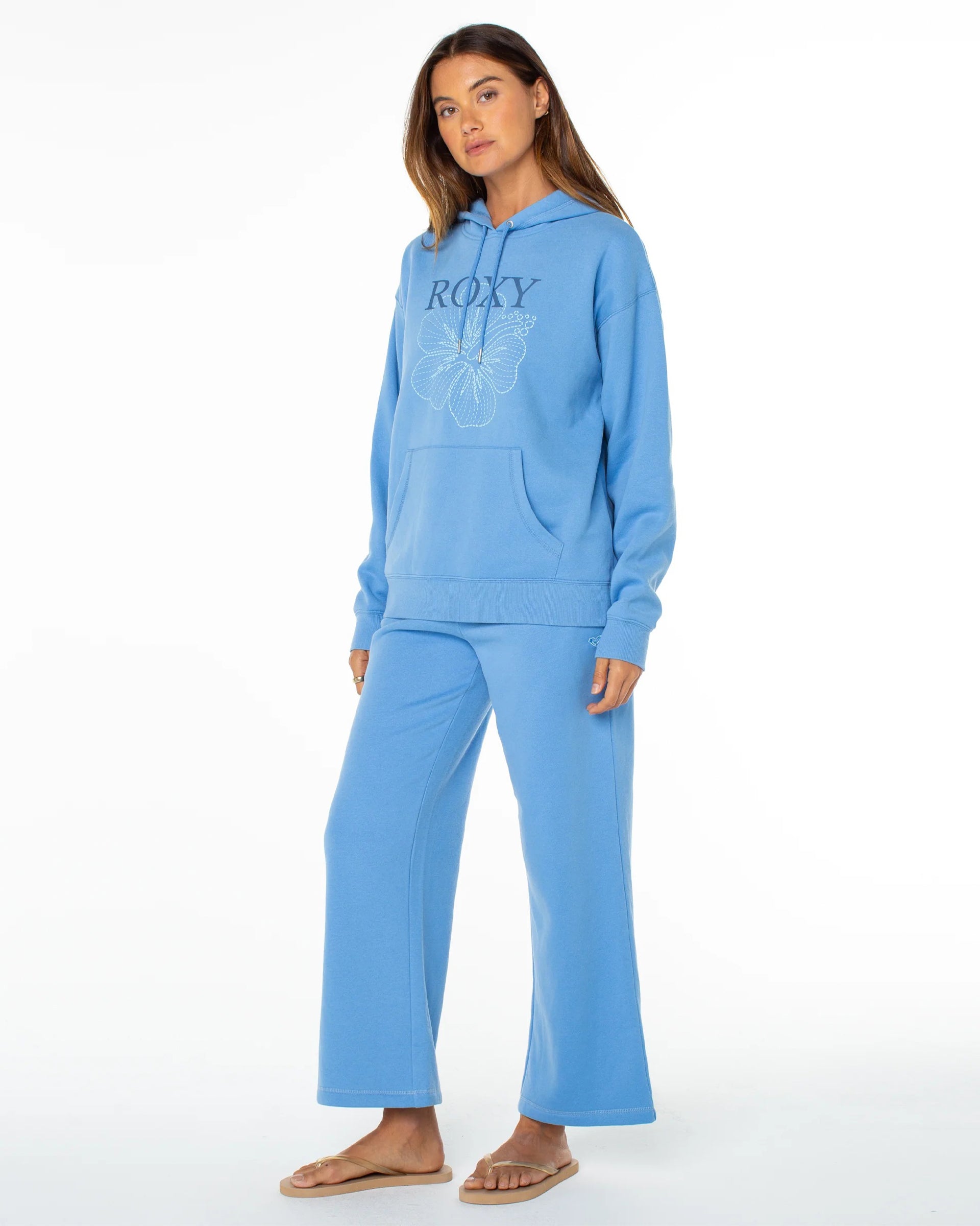 Roxy Women's Raya Hoodie - Silver Lake