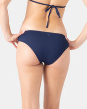 Roxy Women's Rib Roxy Love Hipster Mod Bikini Bottom - Mood Indigo