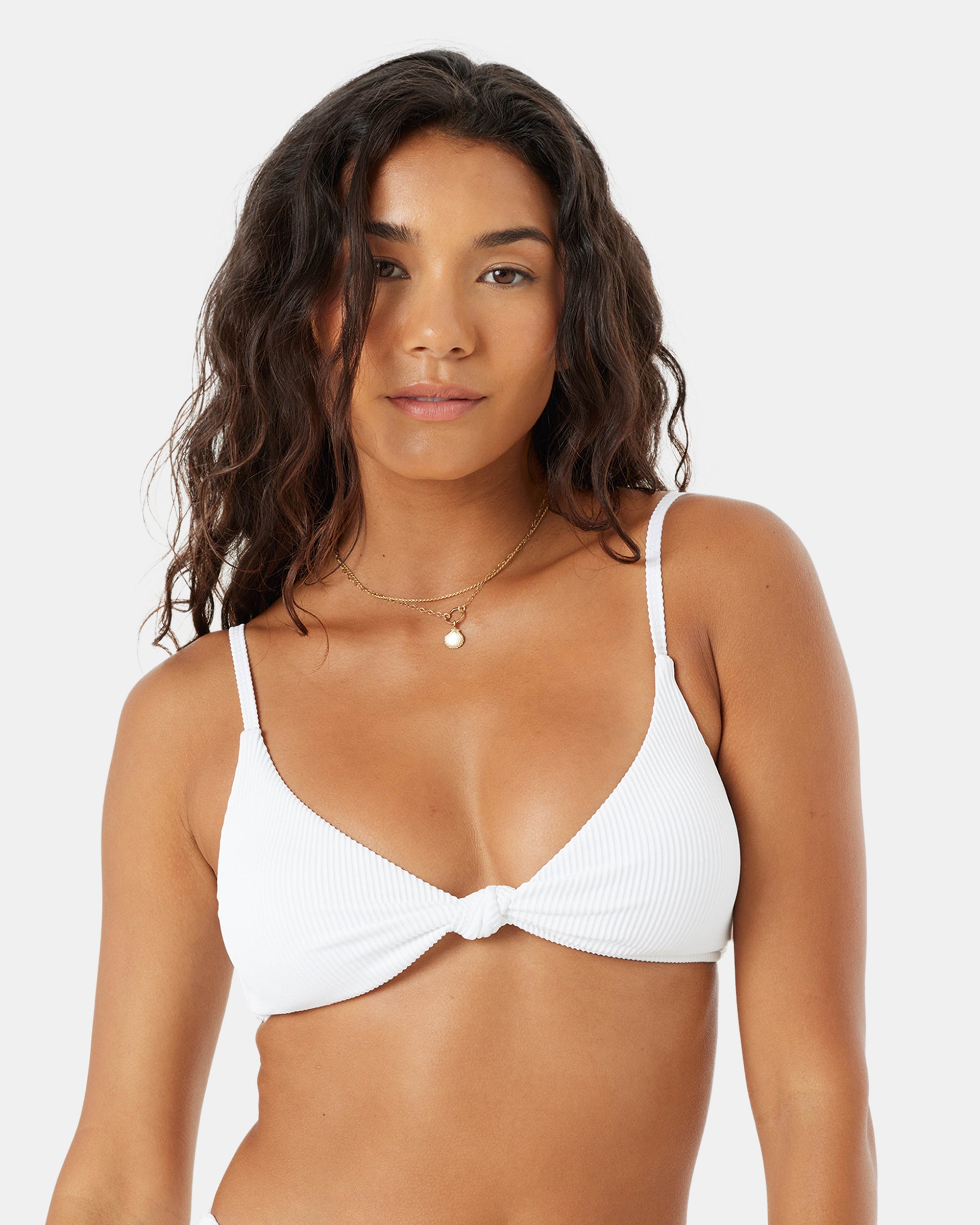 Rib Roxy Love Knot Bralette Bikini Top - White – Jack's Surfboards Rib Roxy Love Knot Bralette Bikini Top - White – Jack's Surfboards