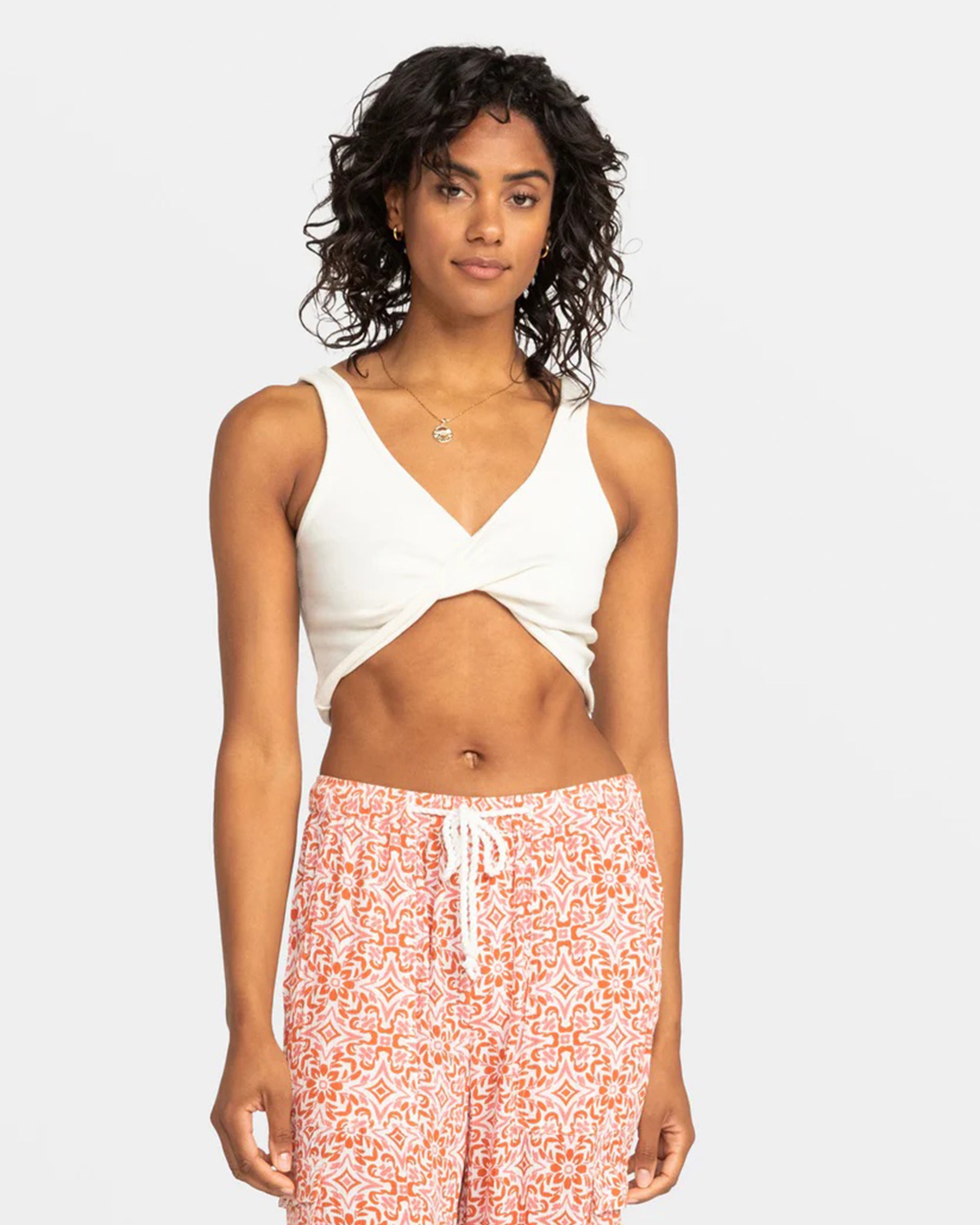 Roxy Women's Riviera Cropped Tank Top