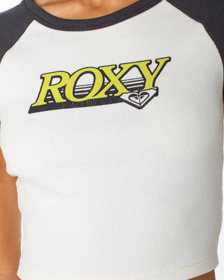 Roxy Women's Roxy Corp Crop T-Shirt - Phantom