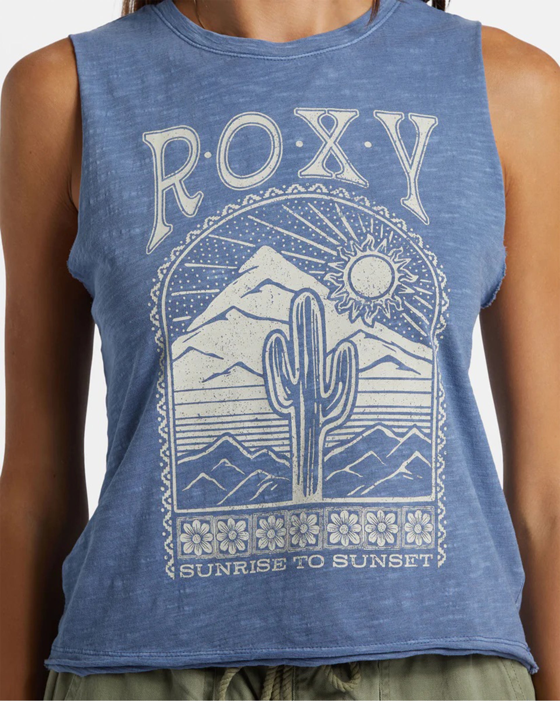 Roxy Women's Saguaro Muscle Tank Top