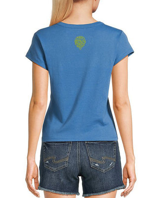 Roxy Women's Salt Soul 90's Baby Tee - Star Sapphire