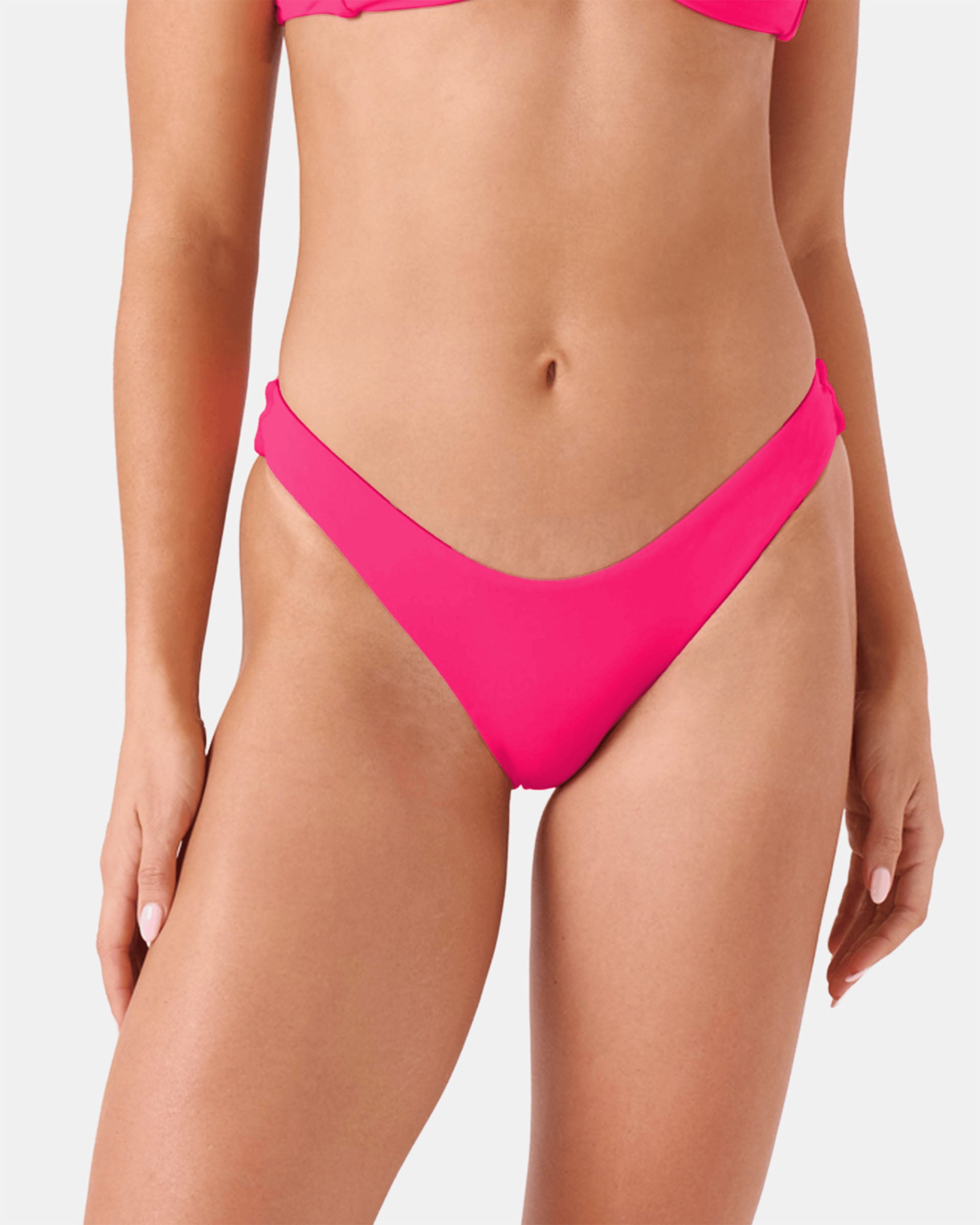 Roxy Women's SD Beach Classics HL Cheeky Bottom - Pink