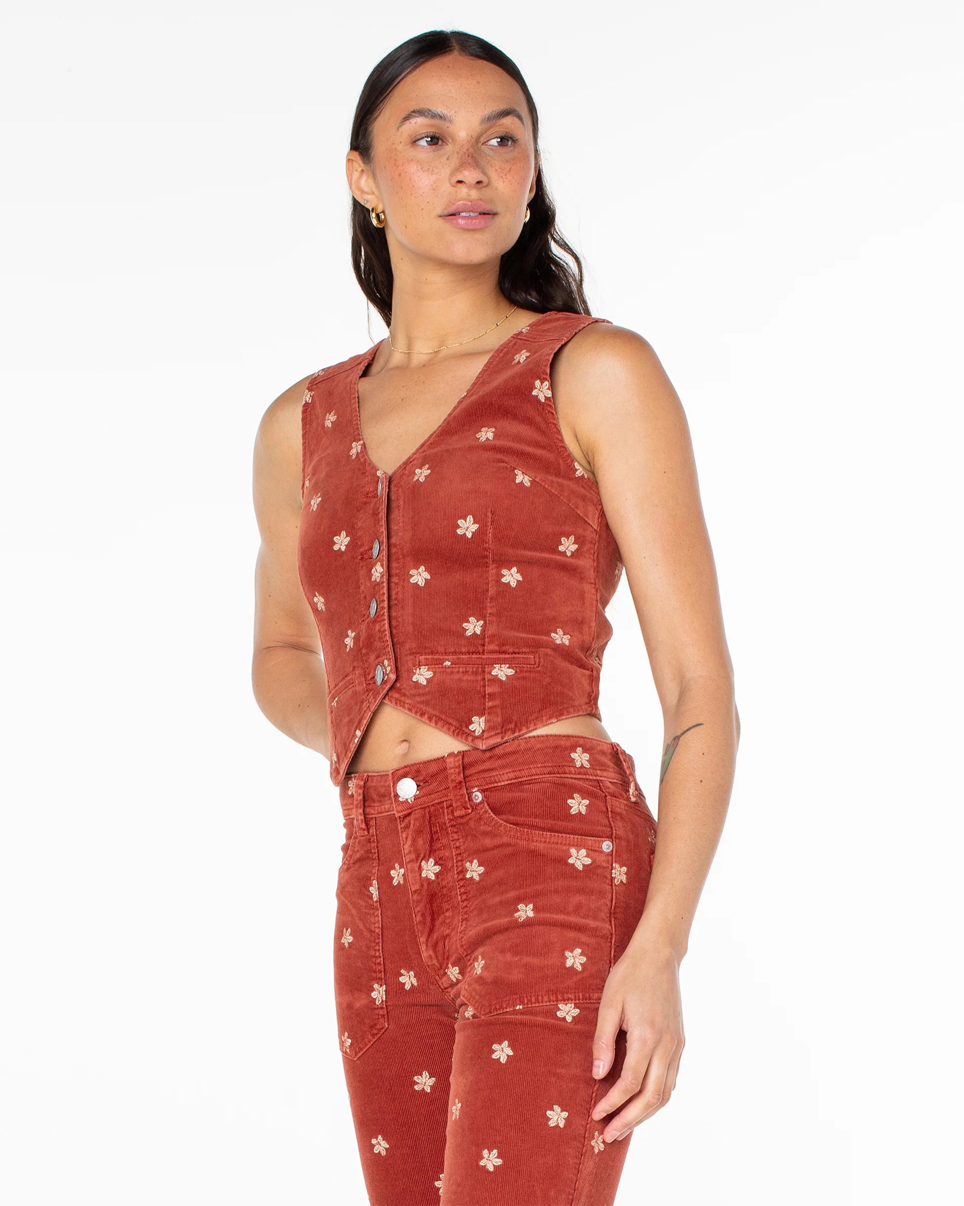 Roxy Women's Seychelles Vest - Cinnebar