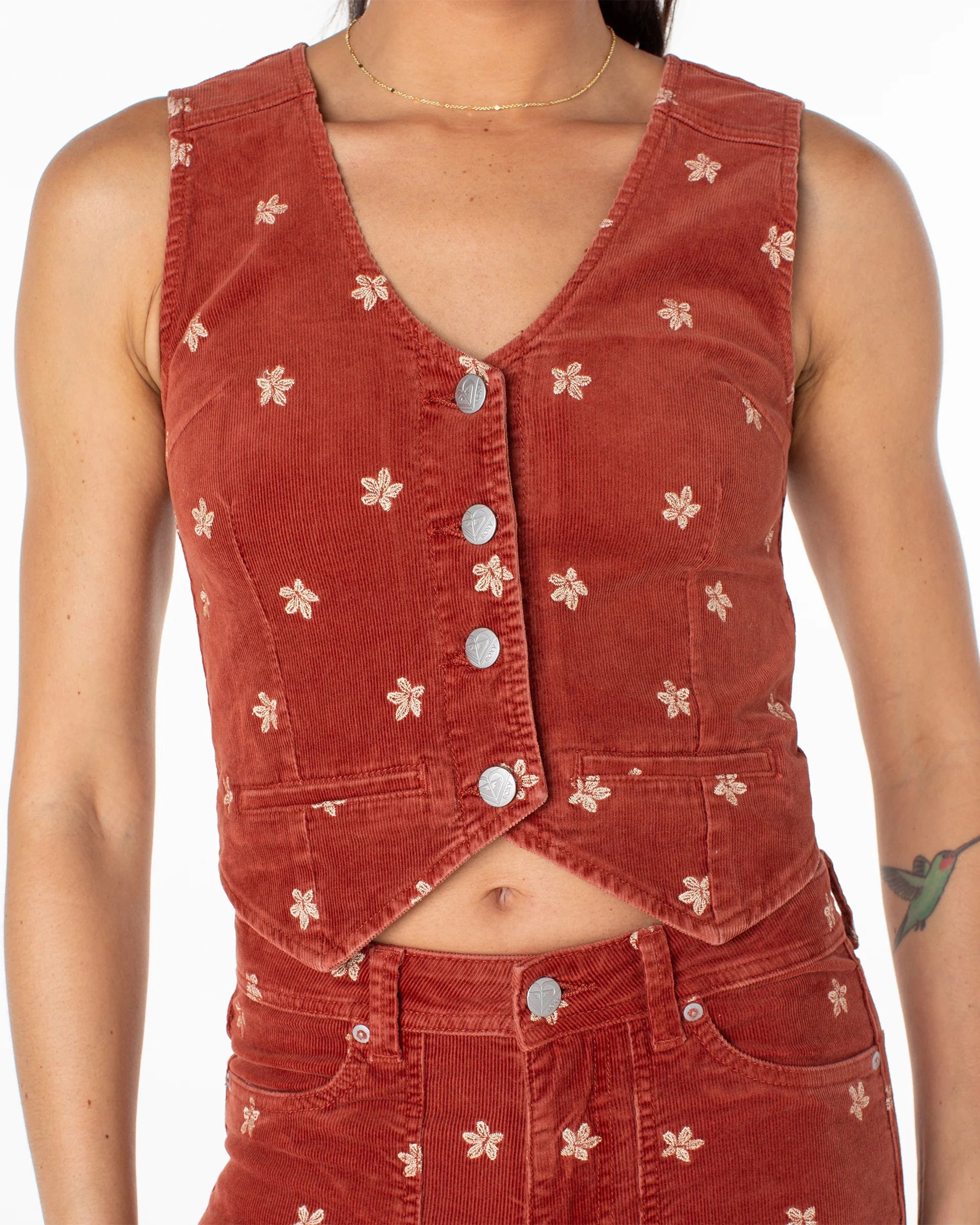 Roxy Women's Seychelles Vest - Cinnebar