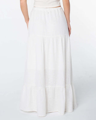 Roxy Women's Side Street Skirt - Cloud Dancer Solid