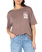 Roxy Women's Stay Salty GBFC T-Shirt - Tiramisu