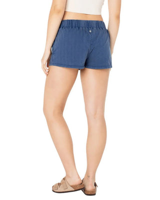 Roxy Women's Summer Fling Jersey Shorts - Sargasso Sea Solid