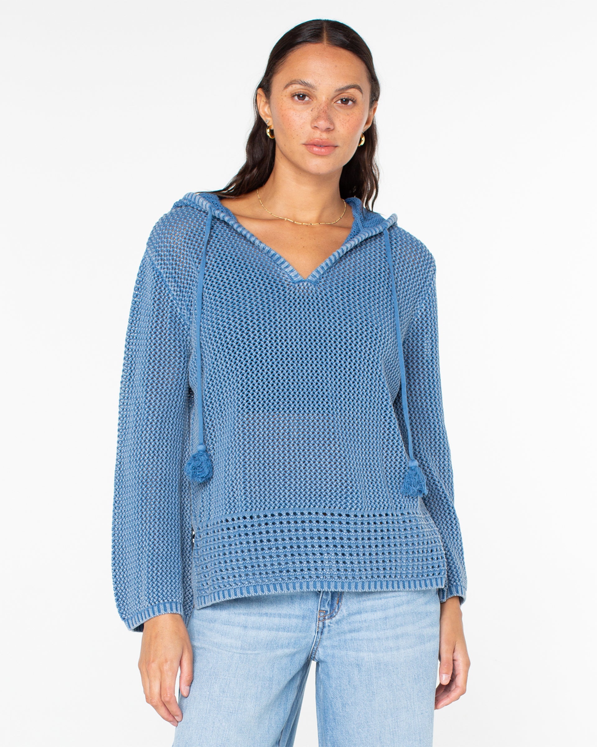 Roxy Women's Summer Nights Tunic - Captains Blue Solid