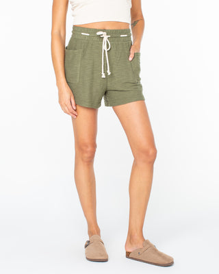 Sunny Coast Short - Four Leaf Clover Solid - Four Leaf Clover Solid