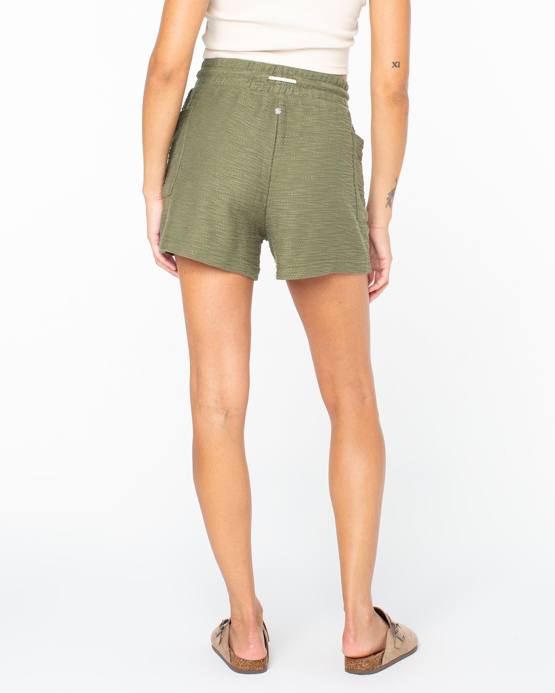 Sunny Coast Short - Four Leaf Clover Solid - Four Leaf Clover Solid