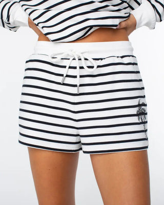 Roxy Women's Surfing By Moonlight Stripe Short - Anthracite