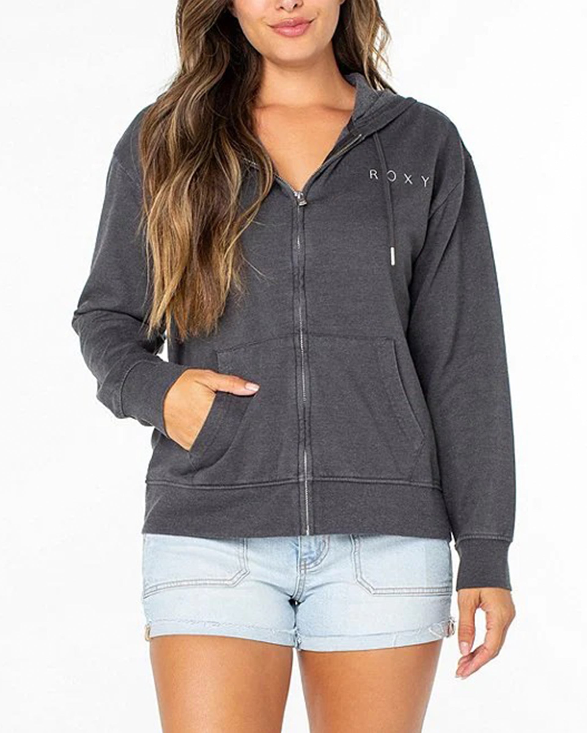 Roxy Women's Sweet Rhythm Zip Up Hoodie