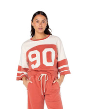 Roxy Women's Tide Vibes Top - Cinnabar Parchment Solid