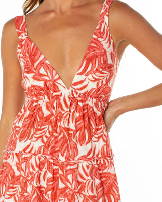 Roxy Women's Tula Dress - Lantana Monsterra grove