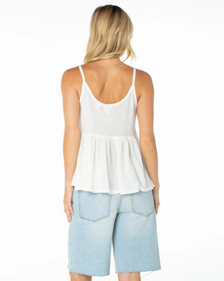 Roxy Women's Vista Tank Top - Coconut Milk Solid