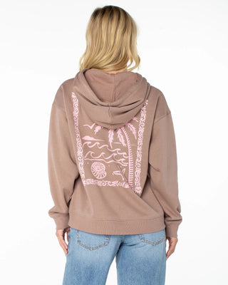 Roxy Women's Wailea Hoodie - Ginger Snap