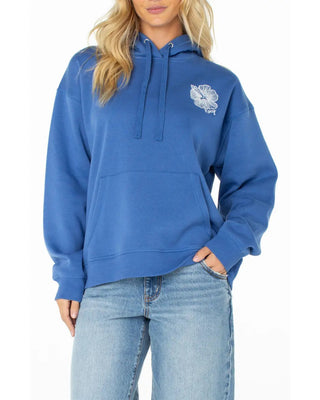 Roxy Women's Wailea Hoodie - Dutch Blue